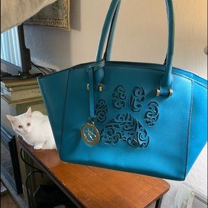 Paw print purse